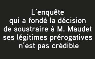 Crise institutionnelle?